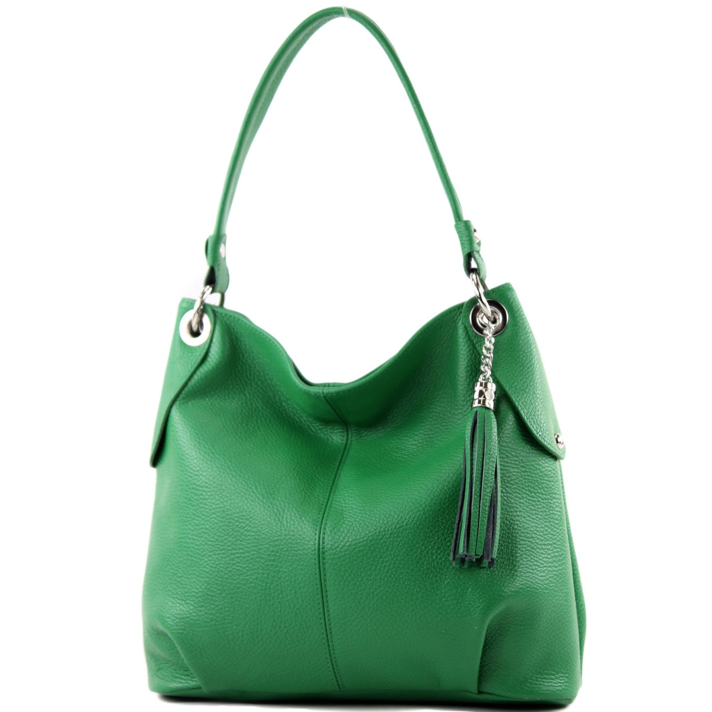 modamoda de T185 Damen Leder Schultertasche Handtasche handmade in Italy