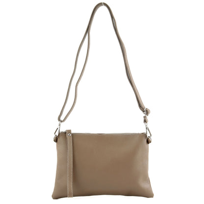 modamoda de T186 Damen Leder Clutch Umhängetasche Abendtasche handmade in Italy