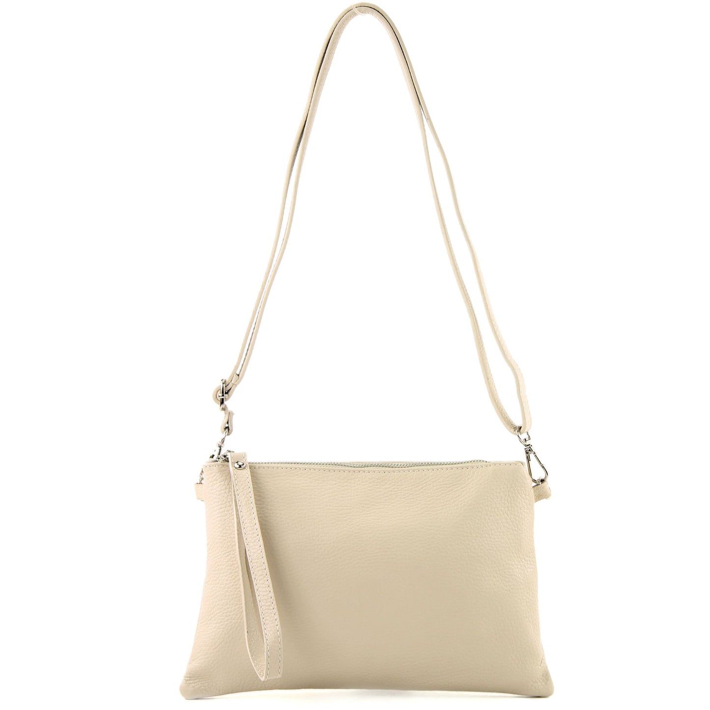 modamoda de T186 Damen Leder Clutch Umhängetasche Abendtasche handmade in Italy