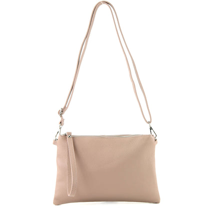 modamoda de T186 Damen Leder Clutch Umhängetasche Abendtasche handmade in Italy