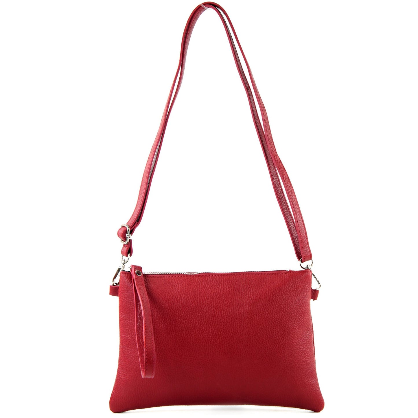 modamoda de T186 Damen Leder Clutch Umhängetasche Abendtasche handmade in Italy