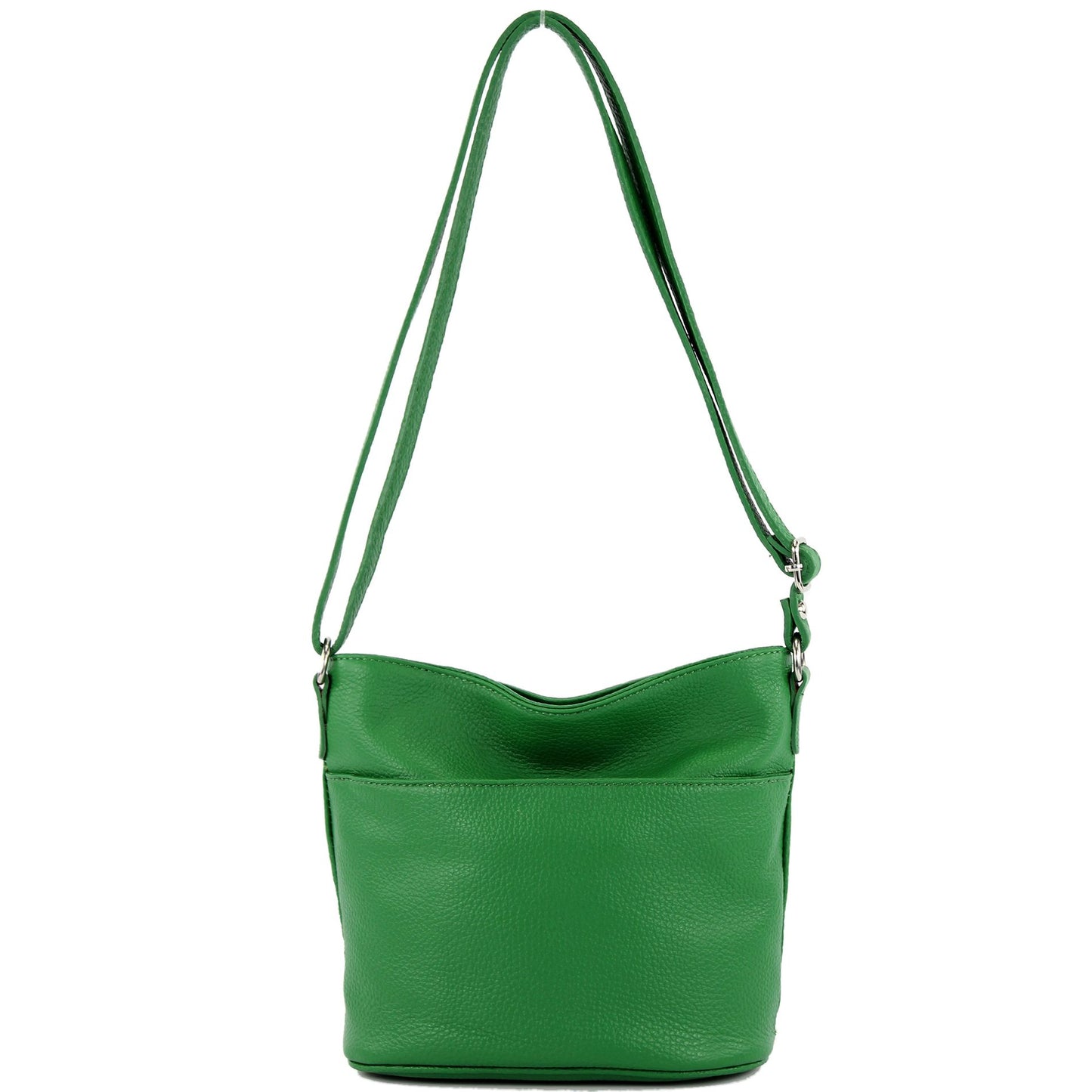 modamoda de T198 kleine Damen Leder Umhängetasche Schultertasche handmade in Italy