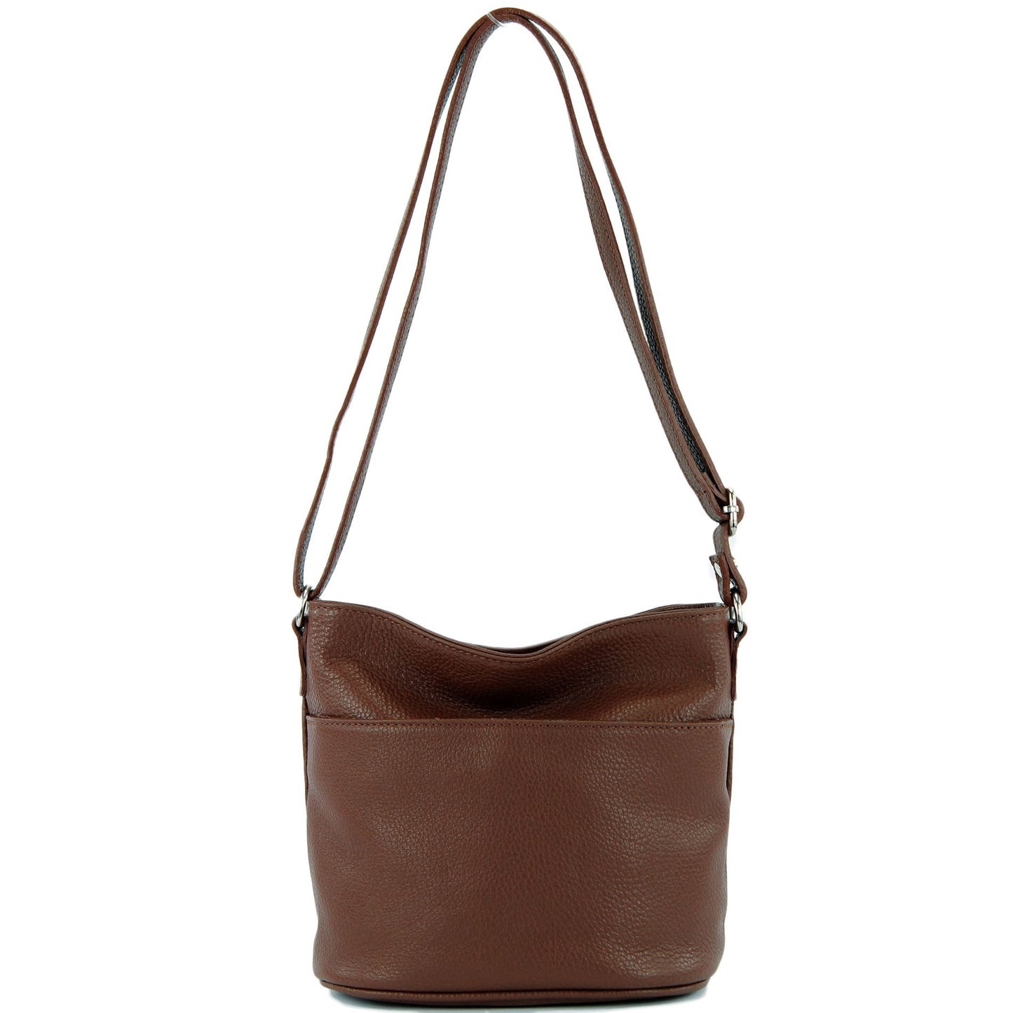 modamoda de T198 kleine Damen Leder Umhängetasche Schultertasche handmade in Italy