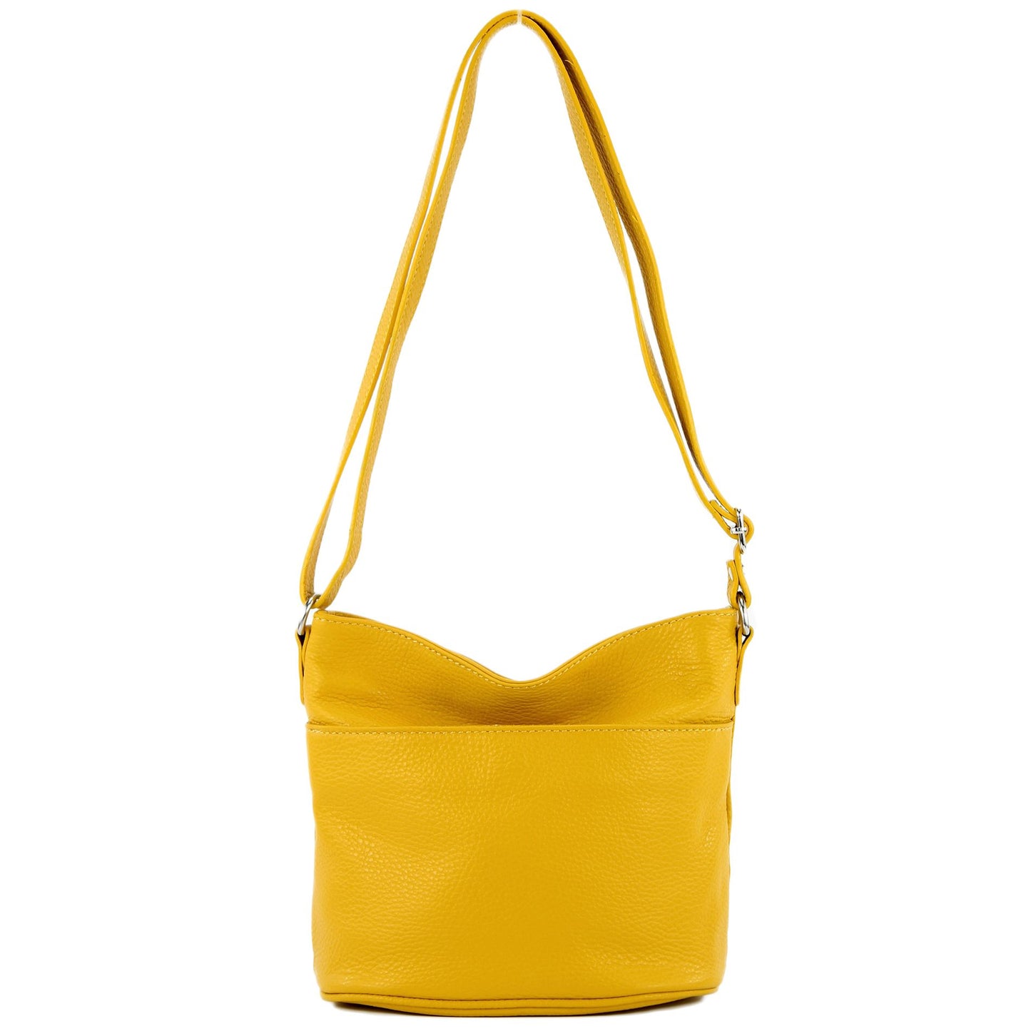 modamoda de T198 kleine Damen Leder Umhängetasche Schultertasche handmade in Italy