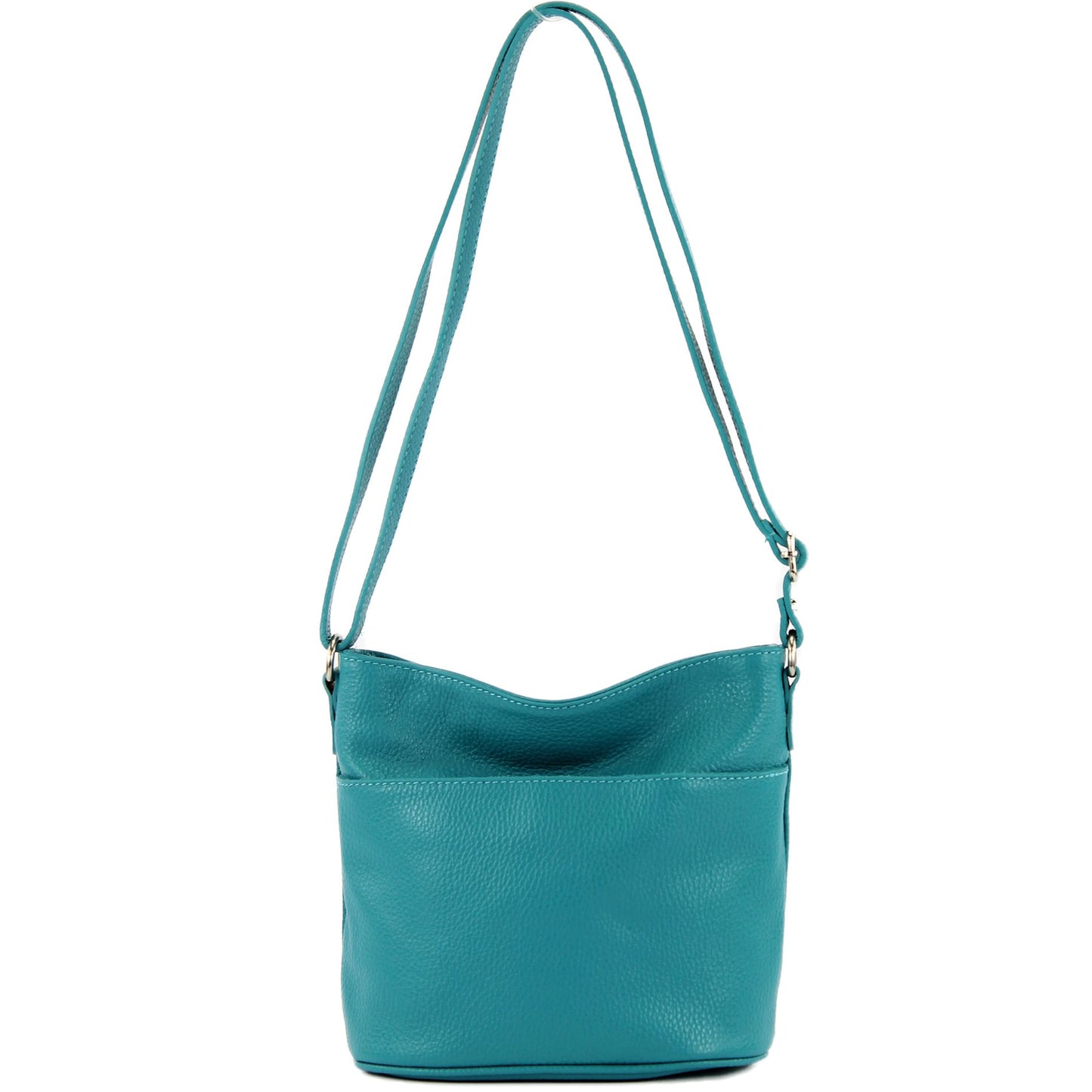 modamoda de T198 kleine Damen Leder Umhängetasche Schultertasche handmade in Italy