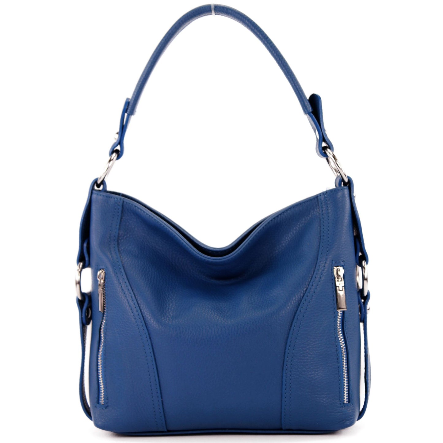 modamoda de T202 Damen Leder Henkeltasche Schultertasche handmade in Italy