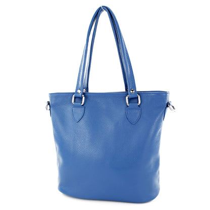 modamoda de - T215 -  Italienische Ledertasche Shopper Large