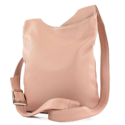 modamoda de T221 Damen Leder Umhängetasche Schultertasche Medium handmade in Italy