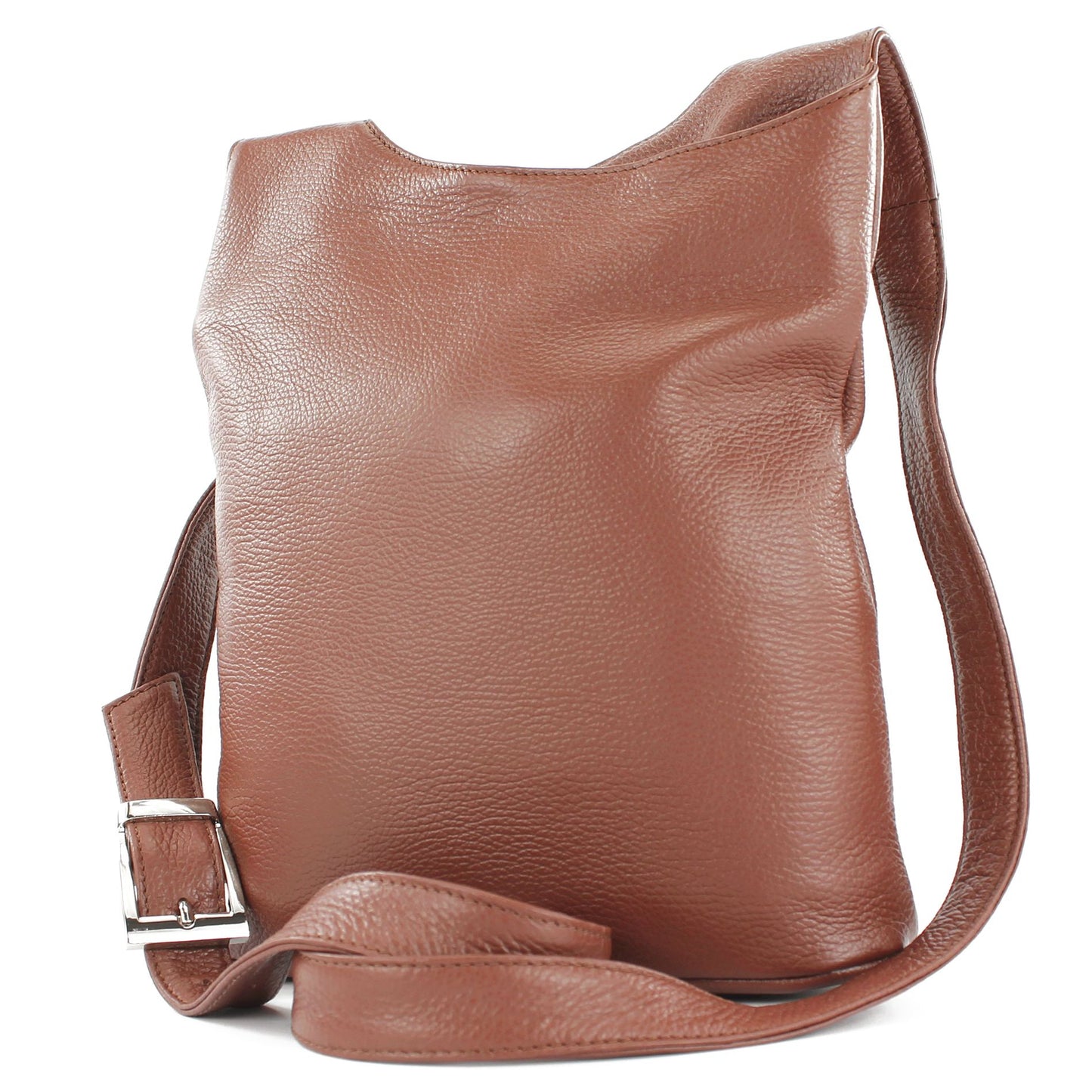 modamoda de T221 Damen Leder Umhängetasche Schultertasche Medium handmade in Italy