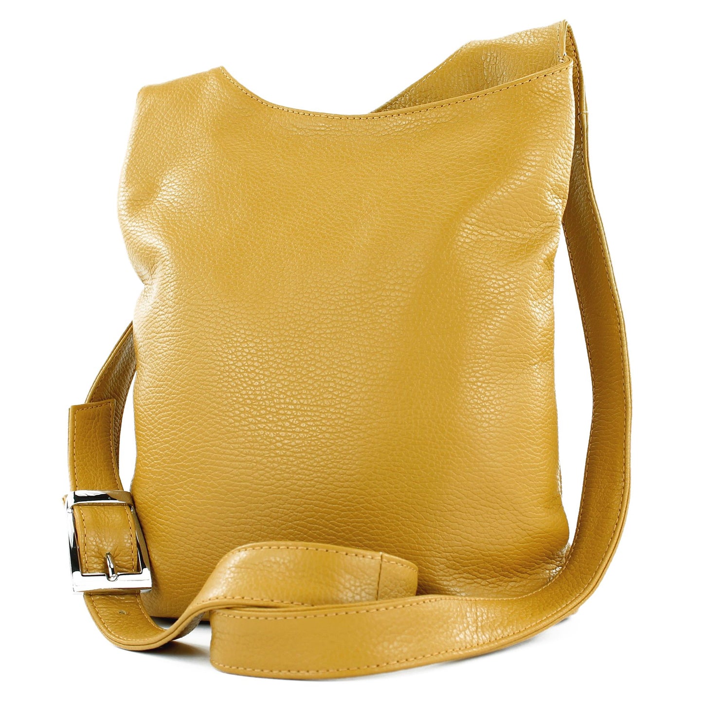 modamoda de T221 Damen Leder Umhängetasche Schultertasche Medium handmade in Italy