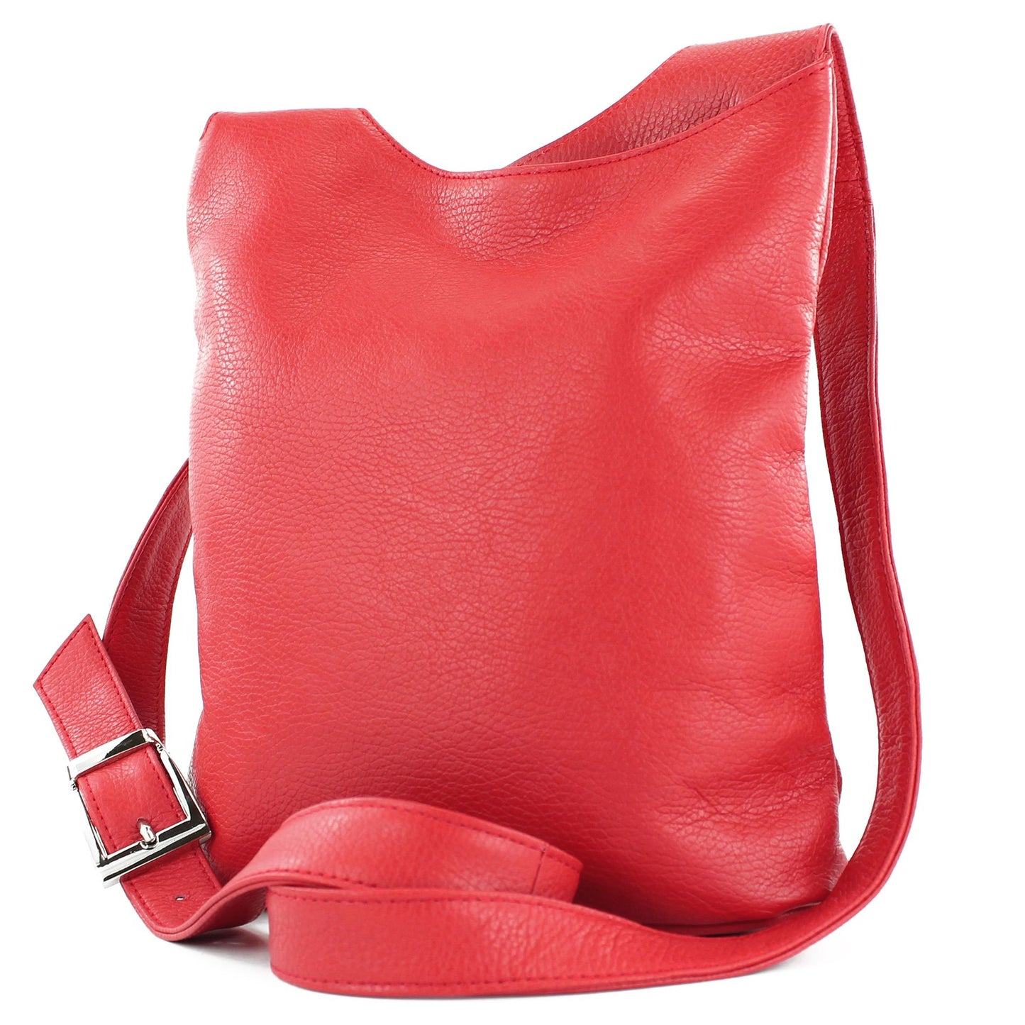 modamoda de T221 Damen Leder Umhängetasche Schultertasche Medium handmade in Italy