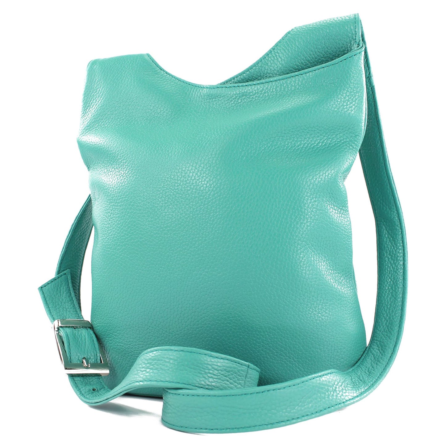 modamoda de T221 Damen Leder Umhängetasche Schultertasche Medium handmade in Italy