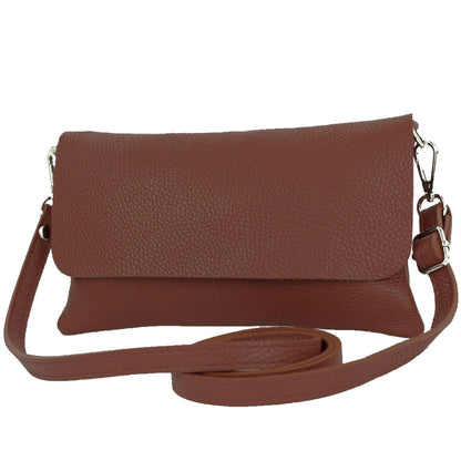 modamoda de - T226 -  ital. Leder Clutch Umhängetasche Klein Small