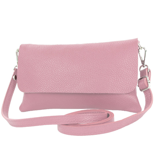 modamoda de T226 Damen Leder Clutch Umhängetasche Abendtasche Small handmade in Italy