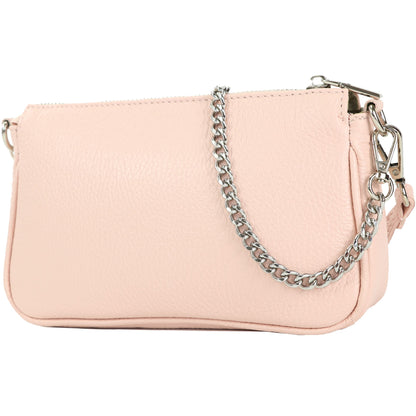 modamoda de - T237 - Umhängetasche Klein Small aus ital. Leder