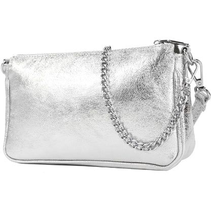 modamoda de - T237 - Umhängetasche Klein Small aus ital. Leder