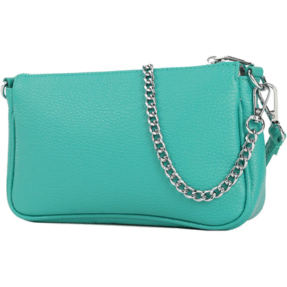 modamoda de - T237 - Umhängetasche Klein Small aus ital. Leder