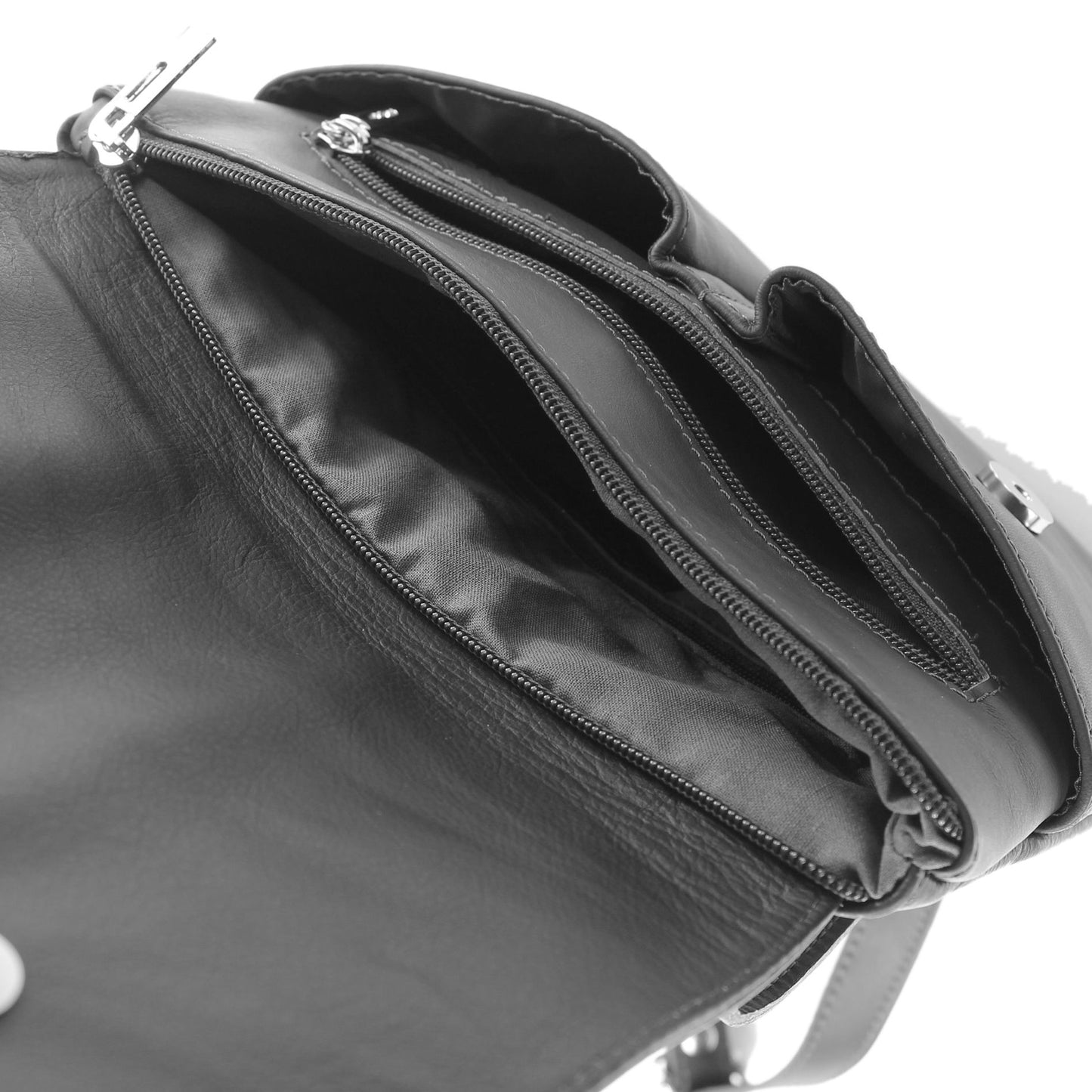 modamoda de T63LEDER Damen Leder Umhängetasche Schultertasche handmade in Italy