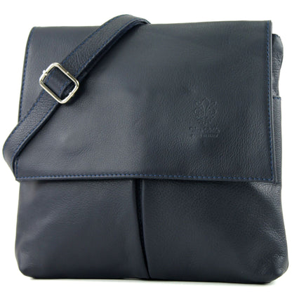 modamoda de T63 Damen Nappaleder Umhängetasche Schultertasche handmade in Italy