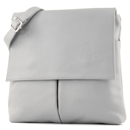 modamoda de T63 Damen Nappaleder Umhängetasche Schultertasche handmade in Italy