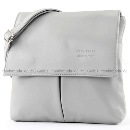 modamoda de T63 Damen Nappaleder Umhängetasche Schultertasche handmade in Italy