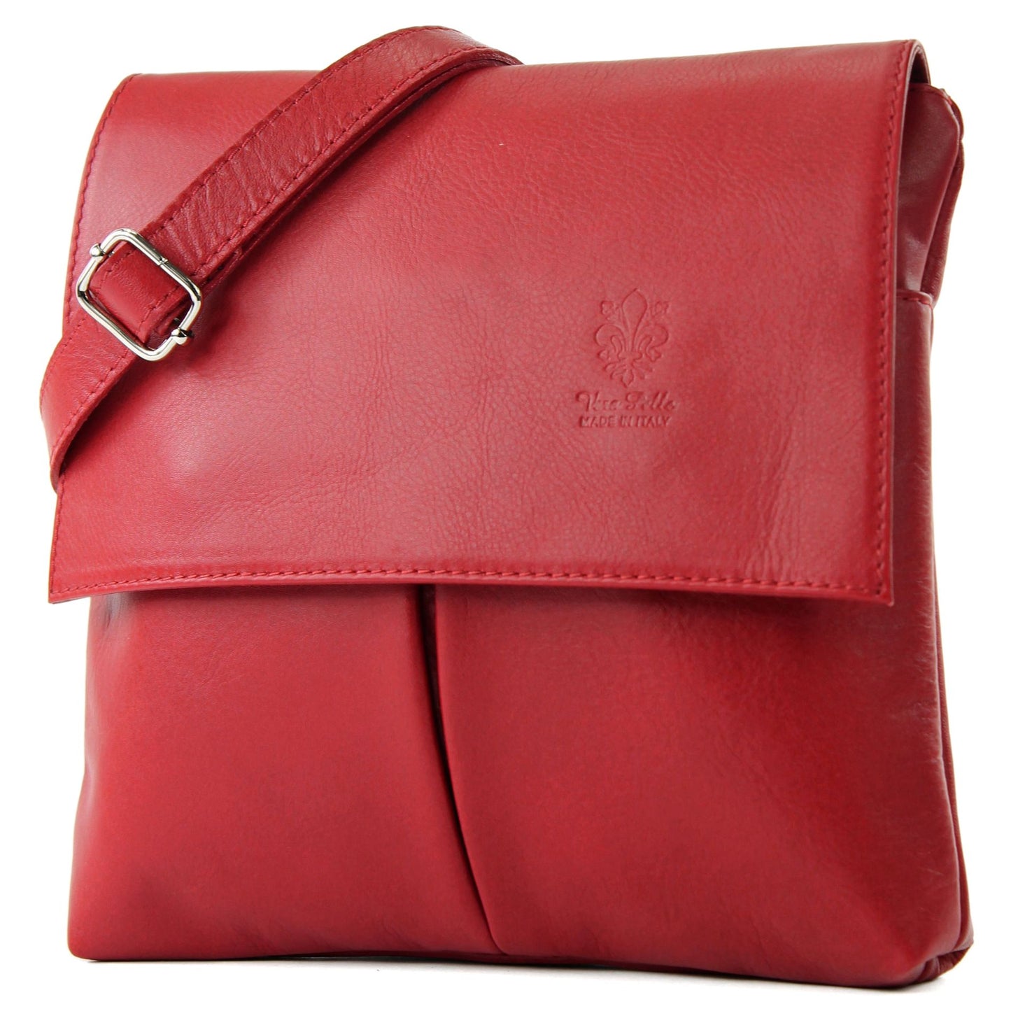 modamoda de T63 Damen Nappaleder Umhängetasche Schultertasche handmade in Italy
