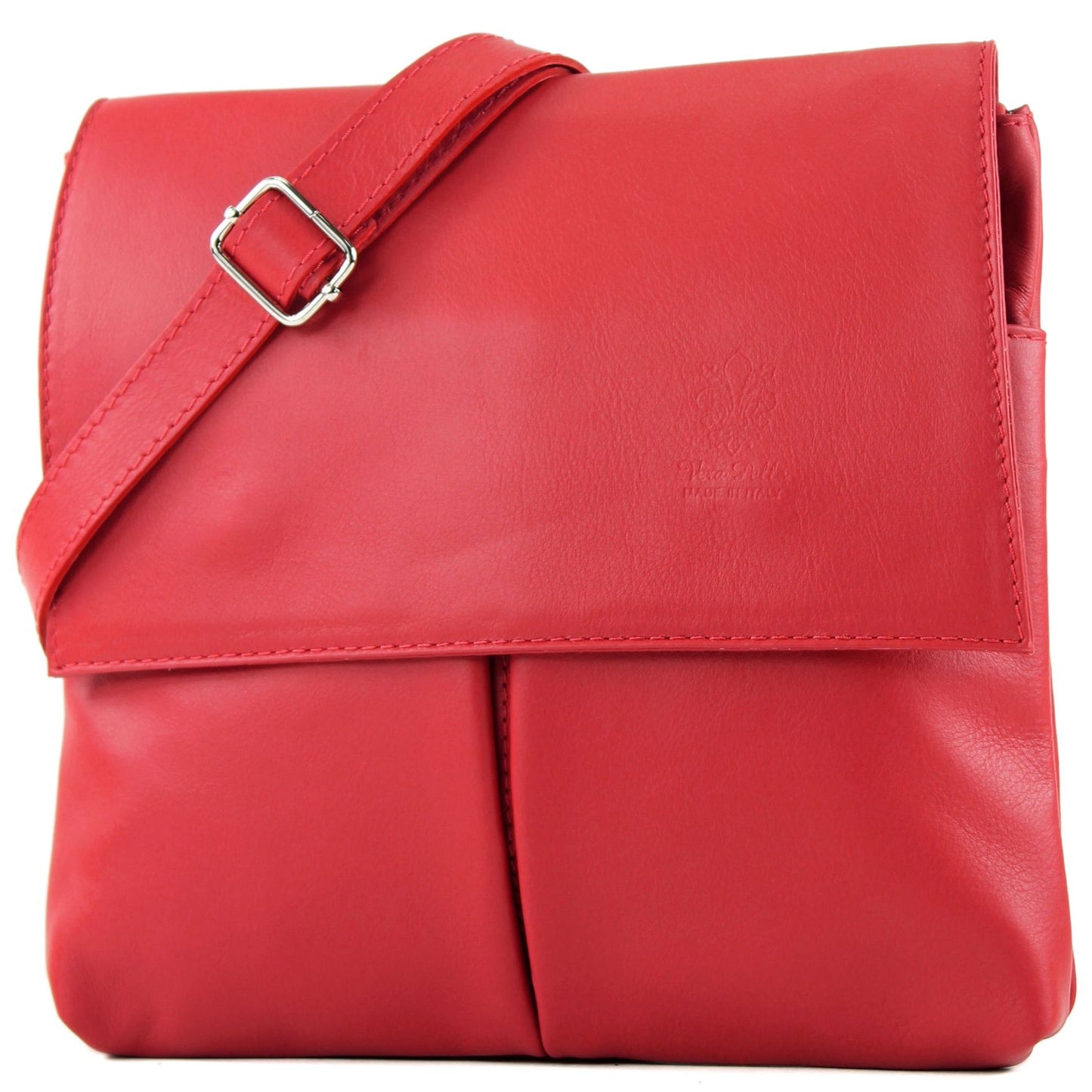 modamoda de T63 Damen Nappaleder Umhängetasche Schultertasche handmade in Italy