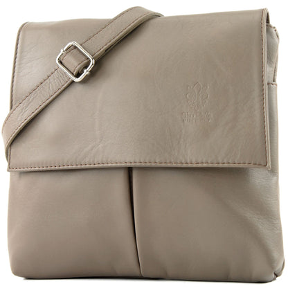 modamoda de T63 Damen Nappaleder Umhängetasche Schultertasche handmade in Italy