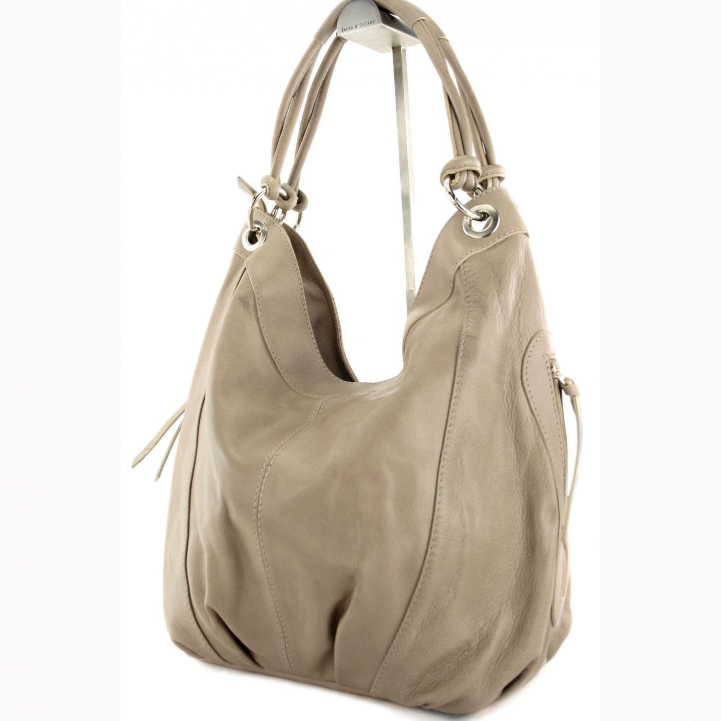 modamoda de -  Z18 - ital Damenhandtasche aus Leder/Nappaleder