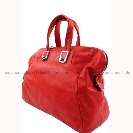 ital. Handtasche  Tragetasche Shopper Echt Nappaleder Tasche T03