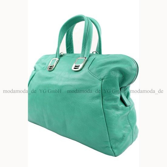 ital. Handtasche  Tragetasche Shopper Echt Nappaleder Tasche T03