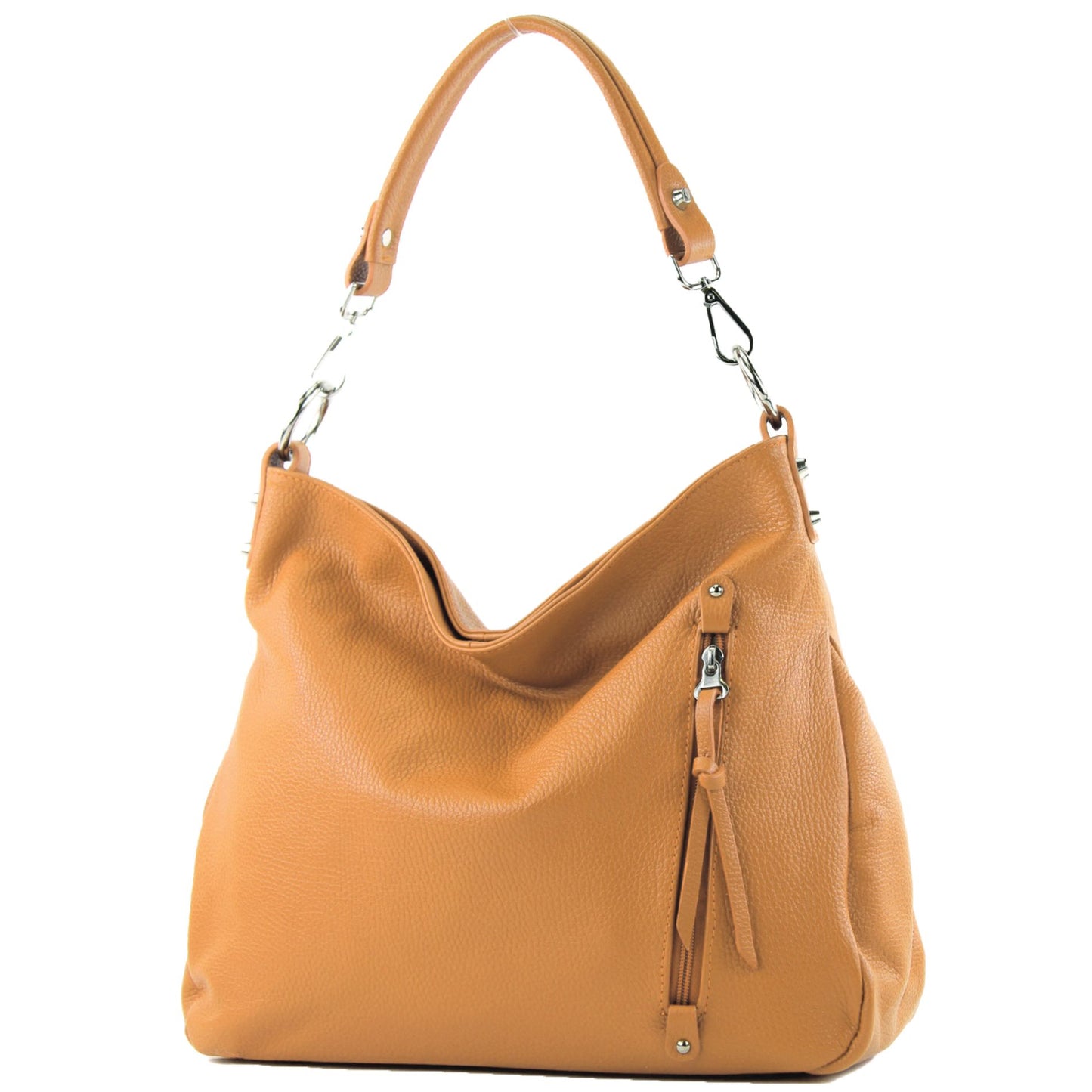 modamoda de - T183 - ital. Damen Schultertasche aus Leder