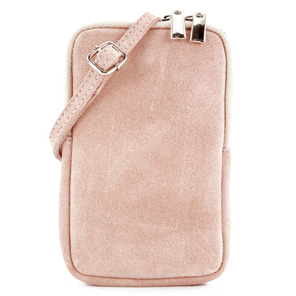 modamoda de -  T197 - ital. Leder Umhängetasche Handytasche Klein