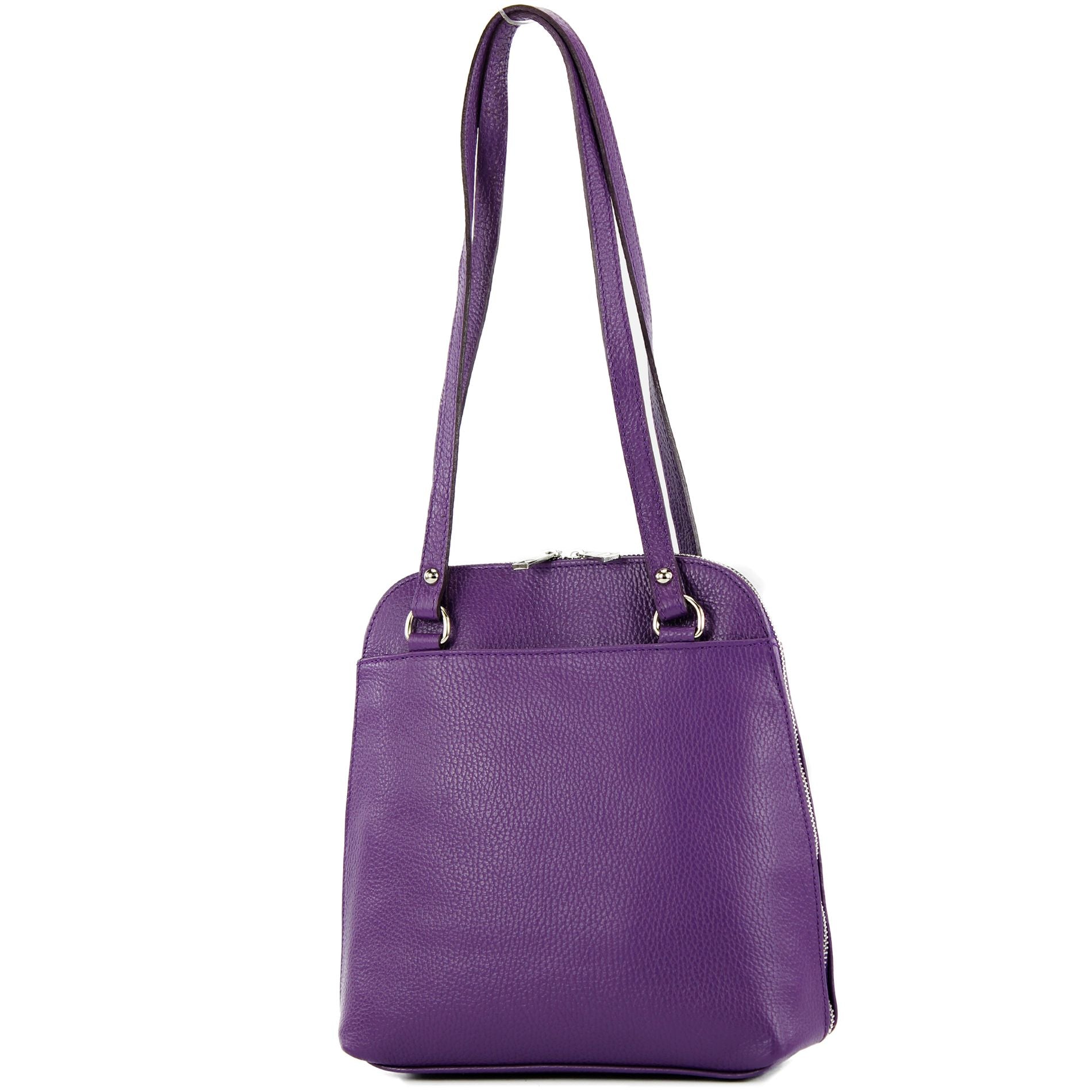 Modamoda de Women's Leather Backpack Bag, Italian, T179 Modamoda de Women's Leather Backpack Bag, Italian, T179