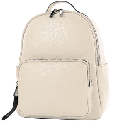 modamoda de - T234 - Damen Rucksack Tasche ital. Echtleder