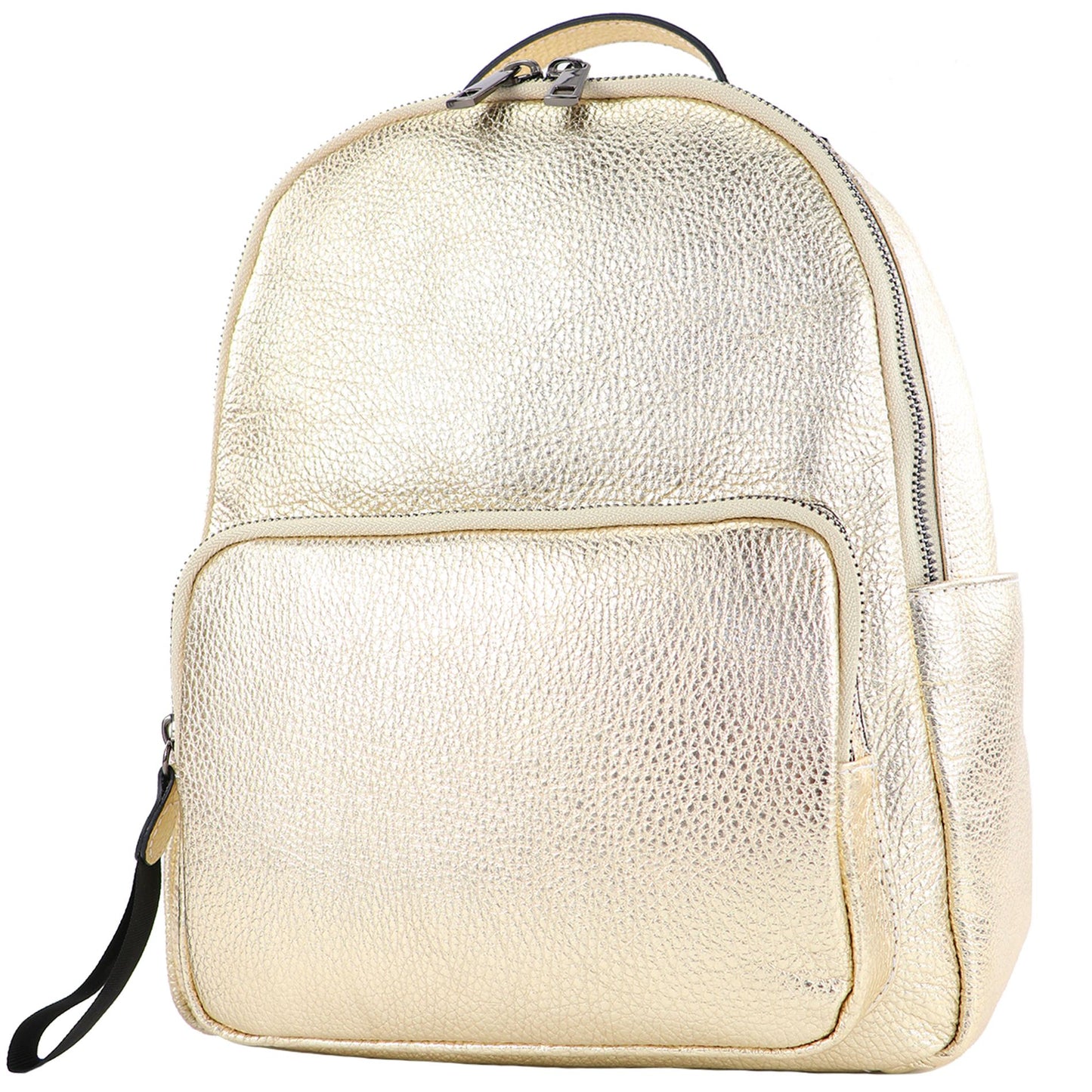 modamoda de - T234 - Damen Rucksack Tasche ital. Echtleder