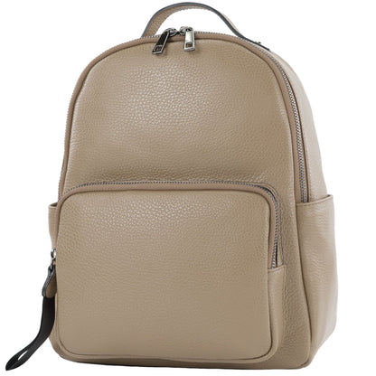 modamoda de - T234 - Damen Rucksack Tasche ital. Echtleder